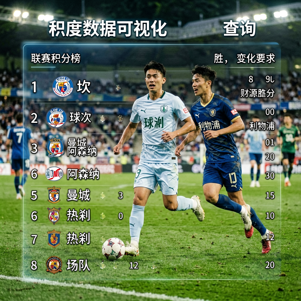 积分榜数据可视化